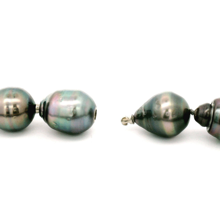 Tahitian Pearl Necklace with Hidden Vario Clasp - "Siren"
