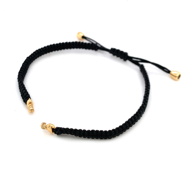 Diamond Vario Clasp & Macrame Bracelet - "Bead"