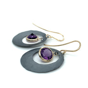 Amethyst "Lunar Glow" Earrings