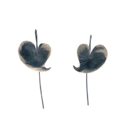 Sterling Silver Heart Earrings - "Betty"