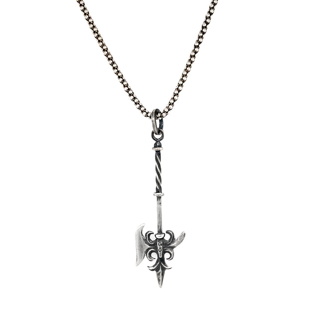 Sterling Silver Pendant - "Battle Axe"