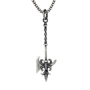 Sterling Silver Pendant - "Battle Axe"