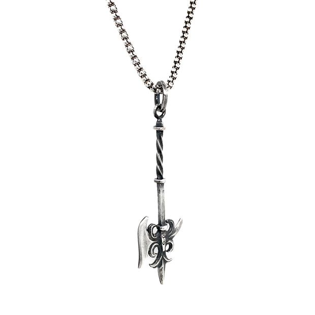 Sterling Silver Pendant - "Battle Axe"