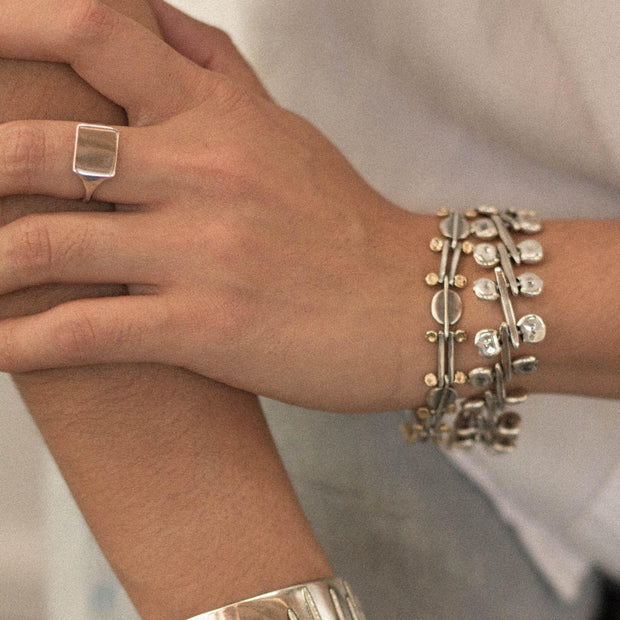 Sterling Silver Bracelet - "Ocotillo"