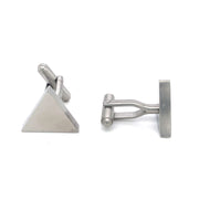 Stainless Steel Cufflinks - "Triangle"