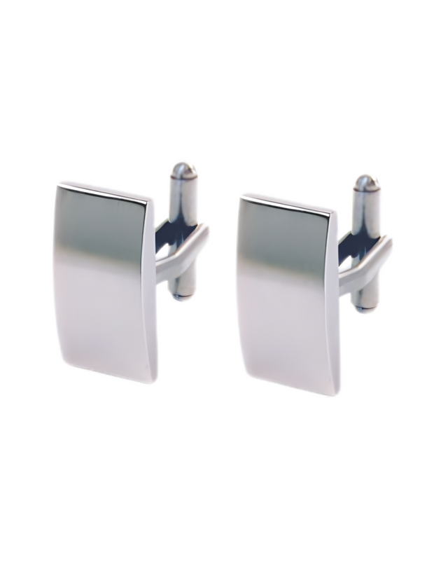 Stainless Steel Cufflinks - "Rectangle"