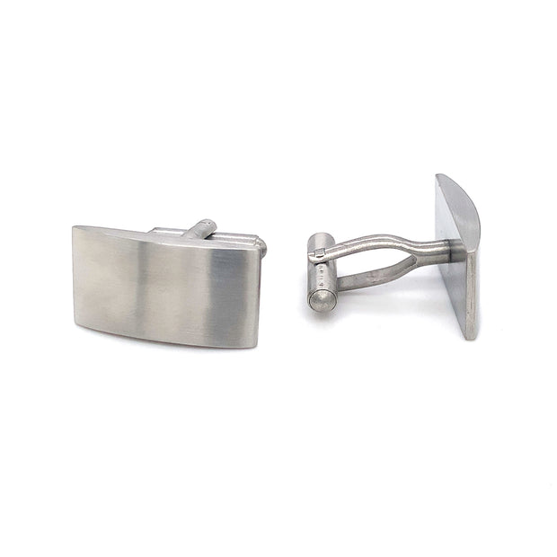 Stainless Steel Cufflinks - "Rectangle"