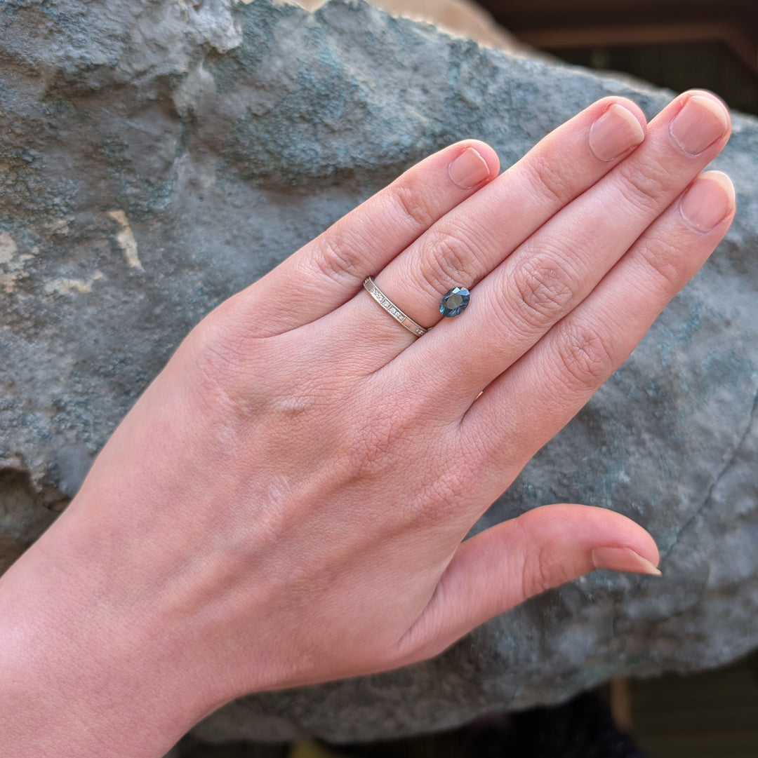 Montana Sapphire, 1.32ct - "Evergreen Ridge"