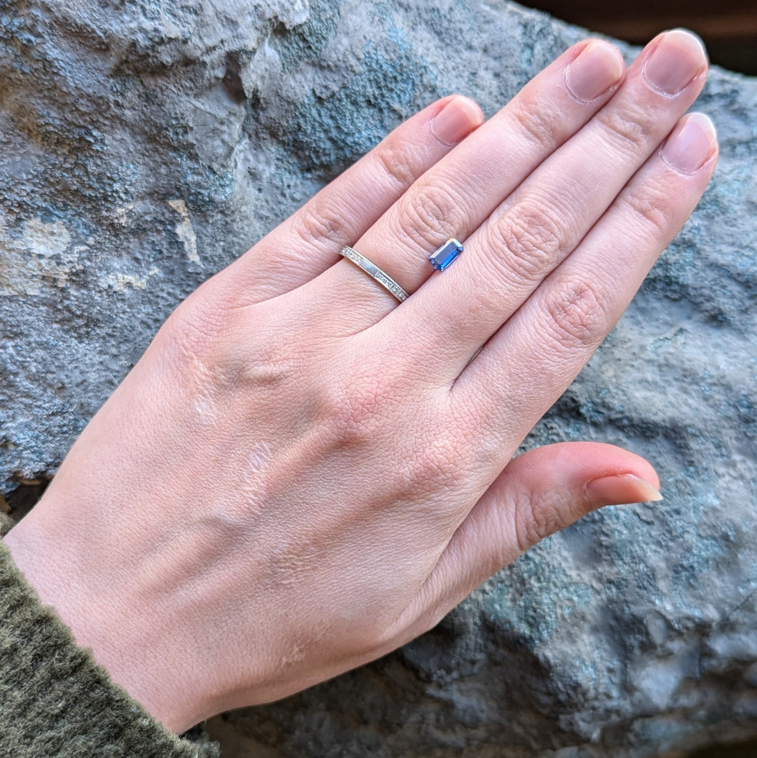 Yogo Sapphire, 0.67ct - "Timeless Blue"