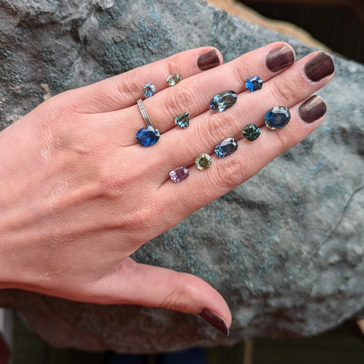 Montana Sapphire, 3.36ct - "Tropical Paradise"