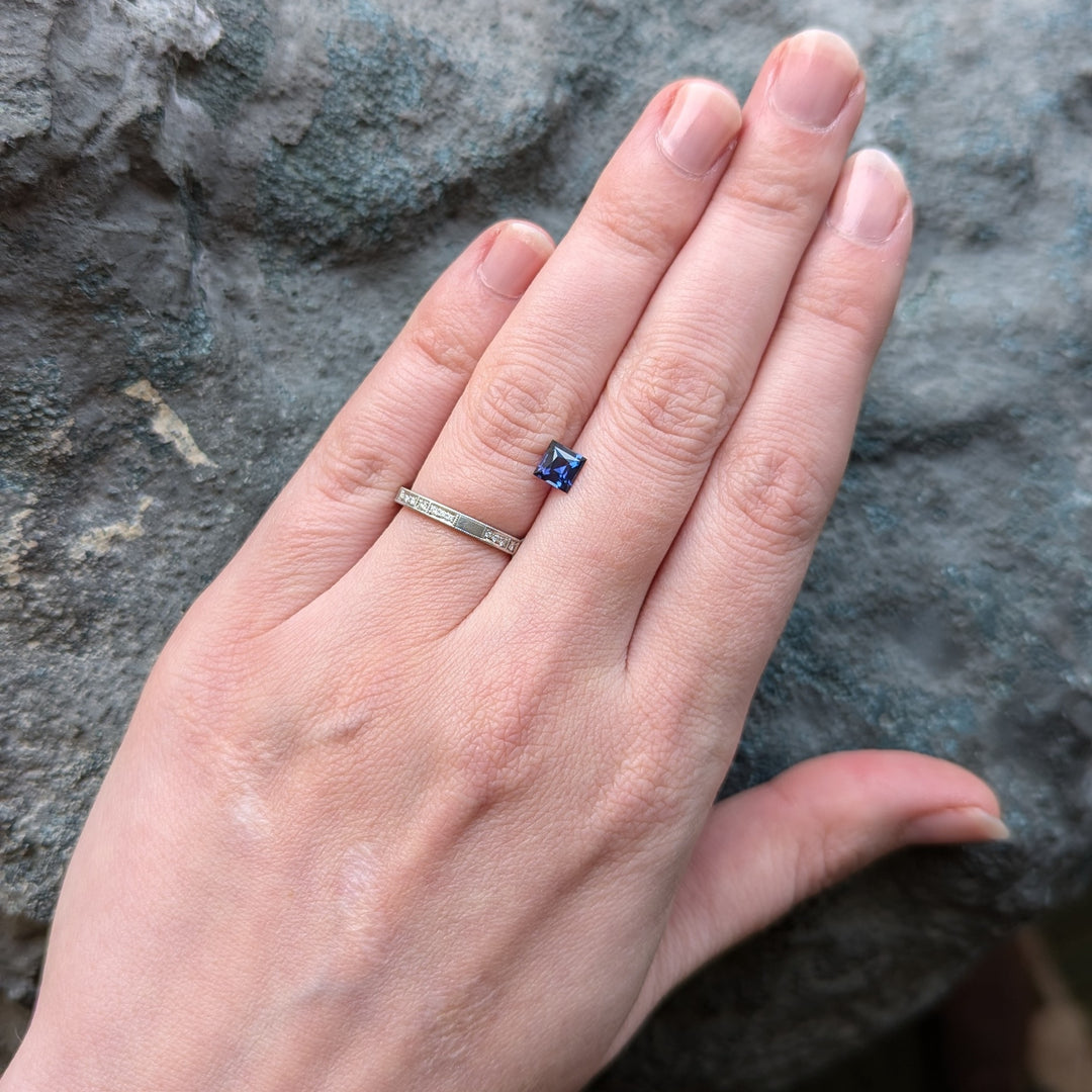 Yogo Sapphire, 0.80ct - "Night Sky"