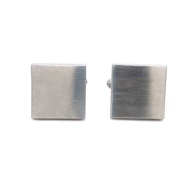 Stainless Steel Cufflinks - "Square"