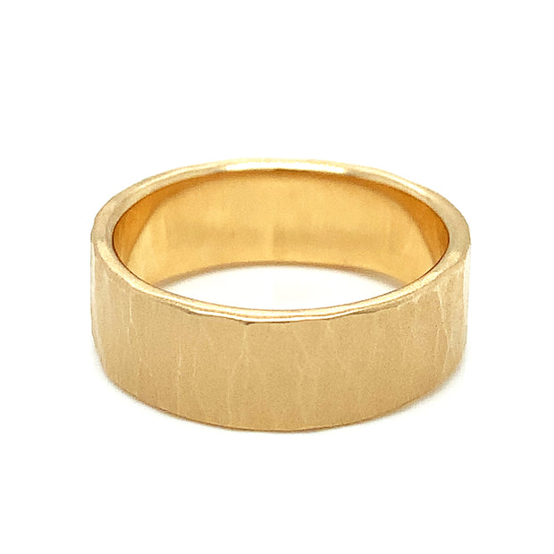 Toby Pomeroy Fairmined Ecogold Metolius Gold Band