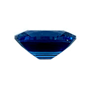 Yogo Sapphire, Cushion-cut 0.73ct - "Poseidon's Gift"