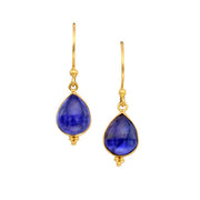 Tanzanite Drop Earrings - "Drops of Twilight"