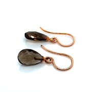 Smokey Quartz Drop Earrings