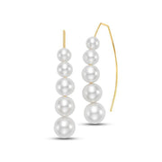 Freshwater Pearl Drop Earrings - "Paola Pearls"