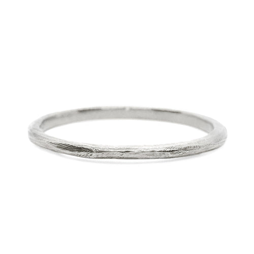 Sterling Silver Carved Bangle - "Reyes"