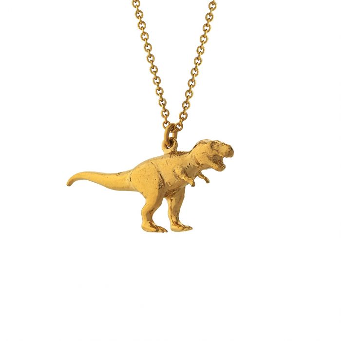 Gold Vermeil Dinosaur Necklace - "Tyrannosaurus Rex"