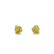 Yellow Gold 7 Dot Studs