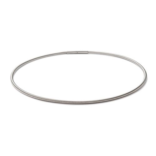 3mm Spiral Cable Stainless Steel Necklace